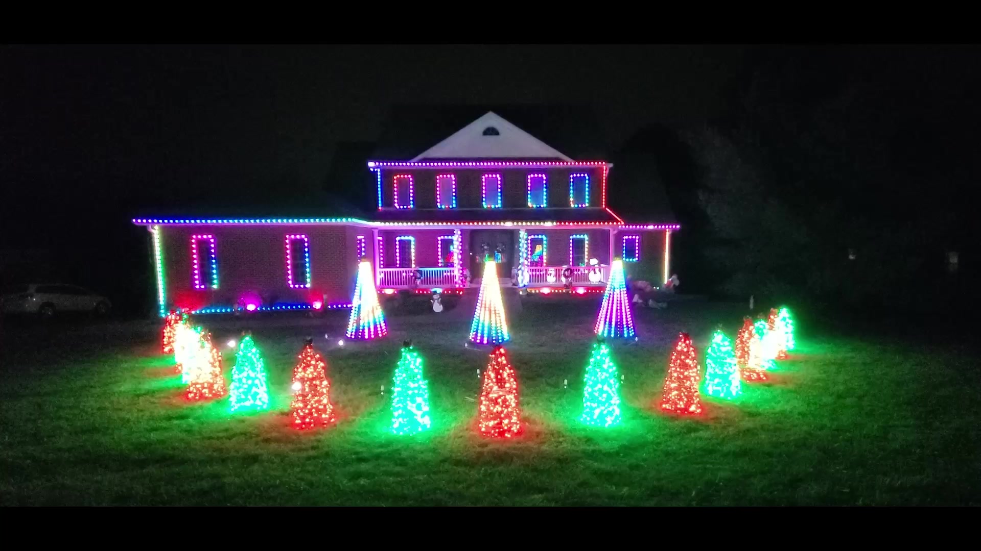 Clearlake Christmas Light Spectacular — show sequence